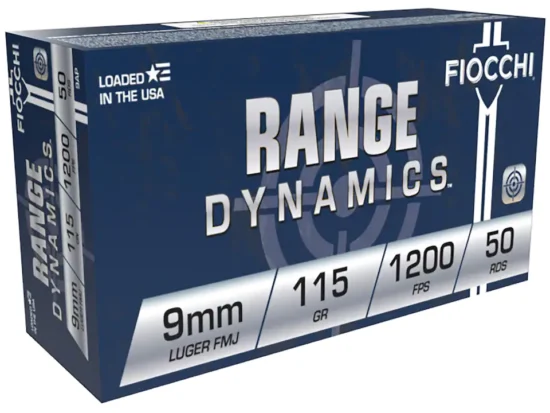 Fiocchi Range Dynamics 9mm luger