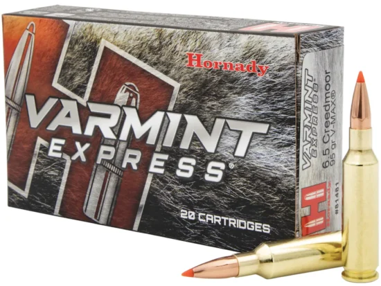 6.5 Creedmoor ammo for sale : Having the right Hornady Varmint Express Ammunition 6.5 Creedmoor ammo for your firearm is key to any successful hunting trip.